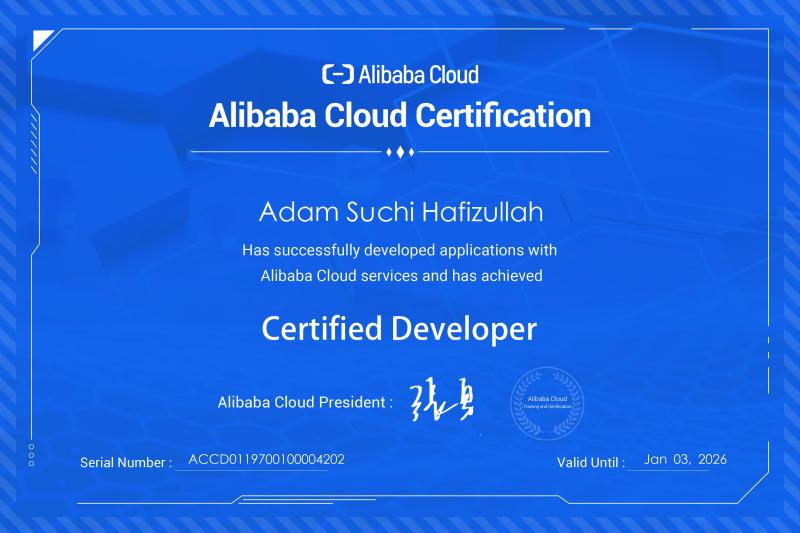 Certificate photo